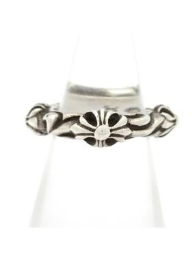 Chrome Hearts Sbt Bund Ring Silver #3 #290162C10B